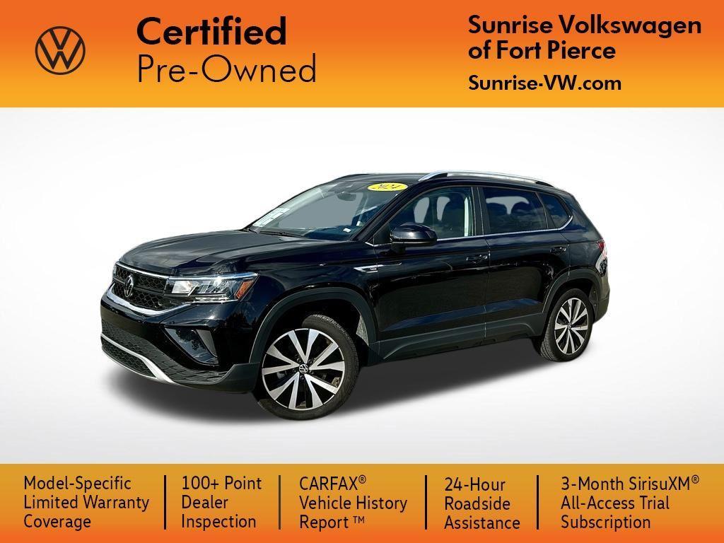 used 2024 Volkswagen Taos car, priced at $18,989