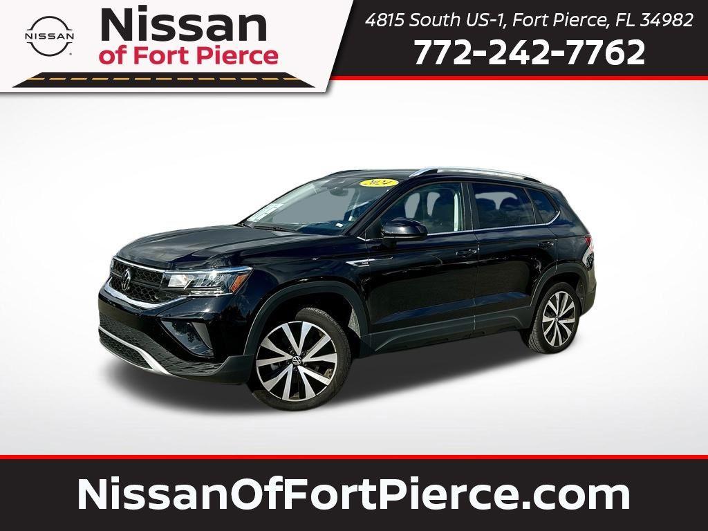 used 2024 Volkswagen Taos car, priced at $20,597