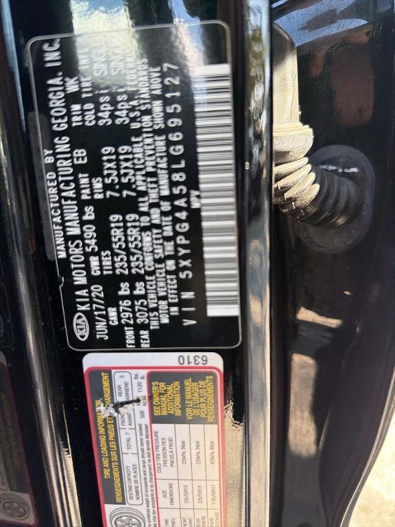 used 2020 Kia Sorento car, priced at $14,735