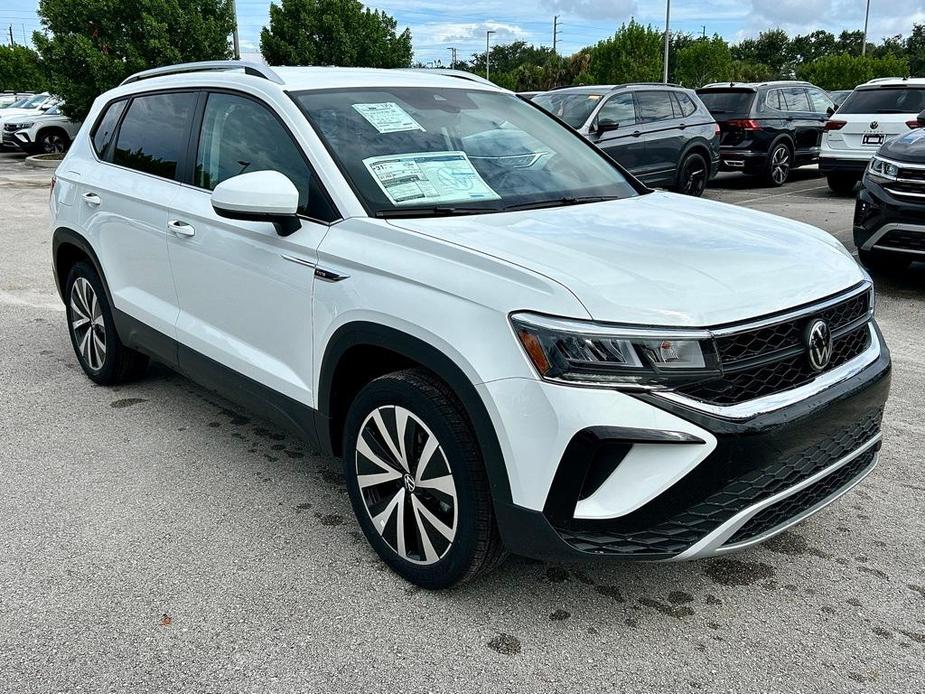 new 2024 Volkswagen Taos car, priced at $28,326