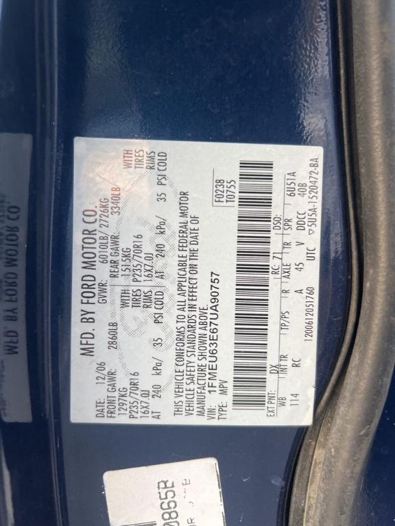 used 2007 Ford Explorer car, priced at $4,699