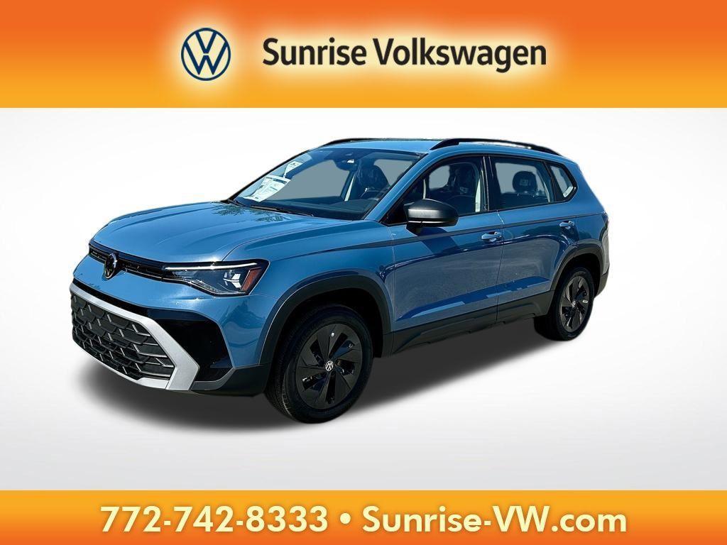 new 2025 Volkswagen Taos car, priced at $22,990