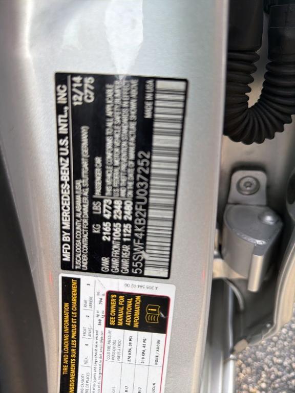 used 2015 Mercedes-Benz C-Class car, priced at $5,999