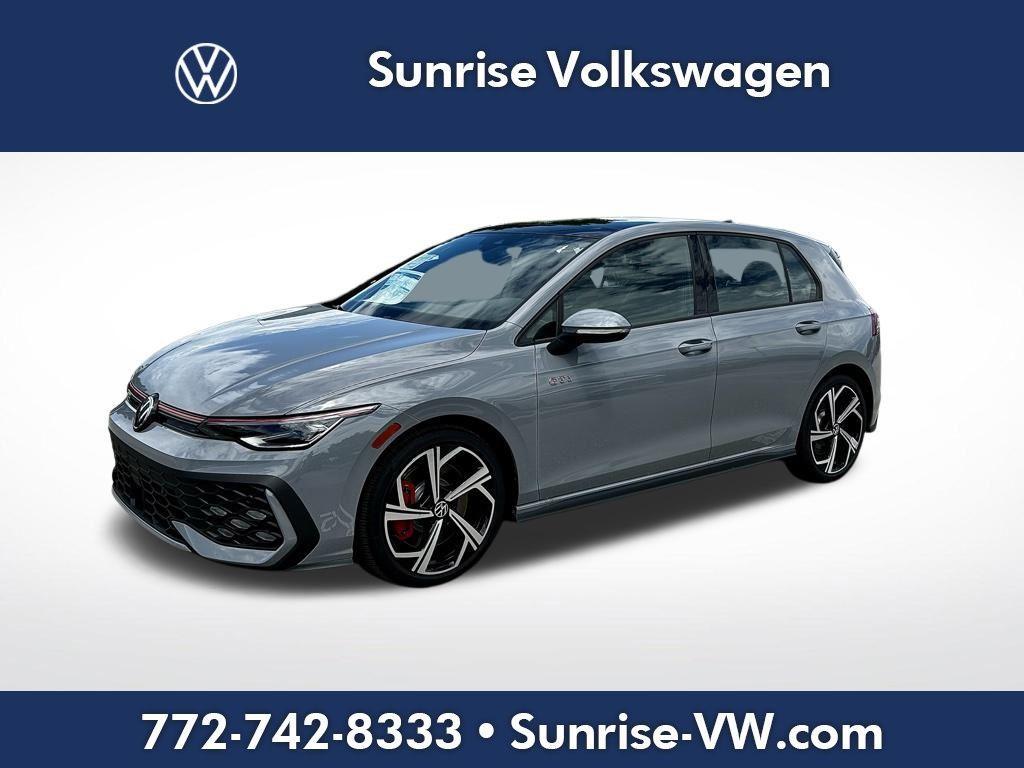 new 2025 Volkswagen Golf GTI car, priced at $36,135