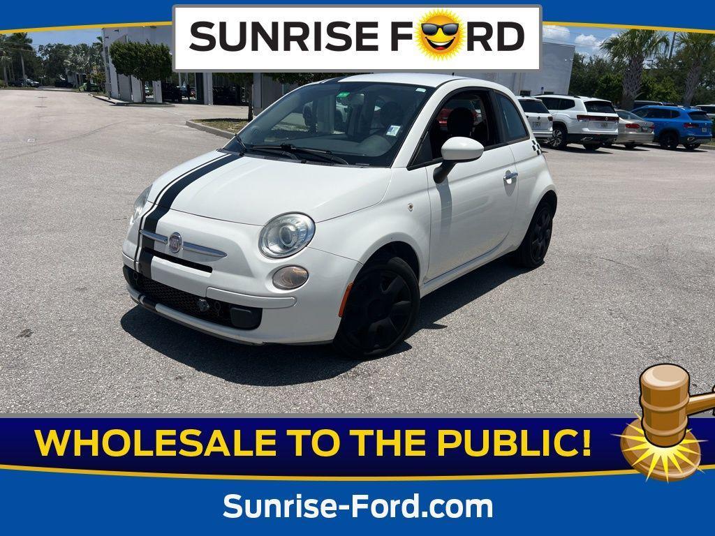 used 2012 FIAT 500 car, priced at $3,999