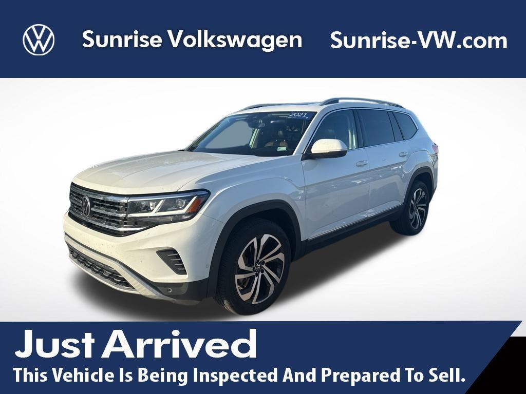 used 2021 Volkswagen Atlas car, priced at $27,545