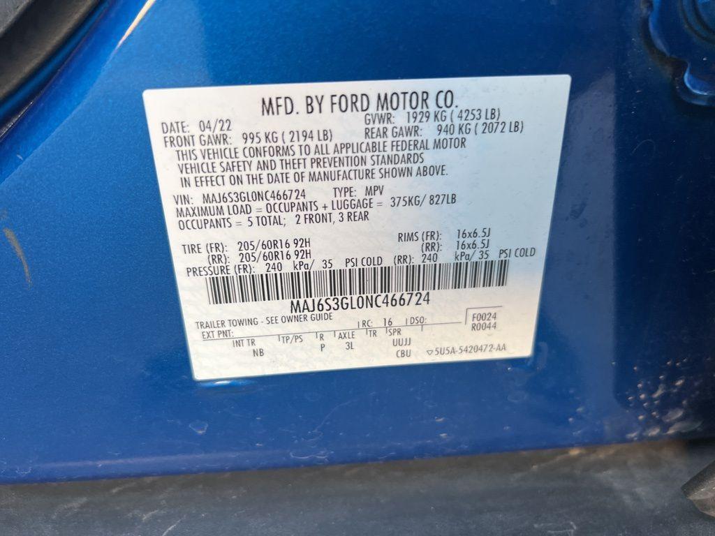 used 2022 Ford EcoSport car, priced at $16,521