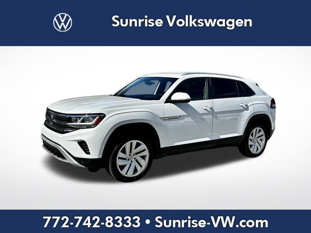 used 2022 Volkswagen Atlas Cross Sport car, priced at $25,995