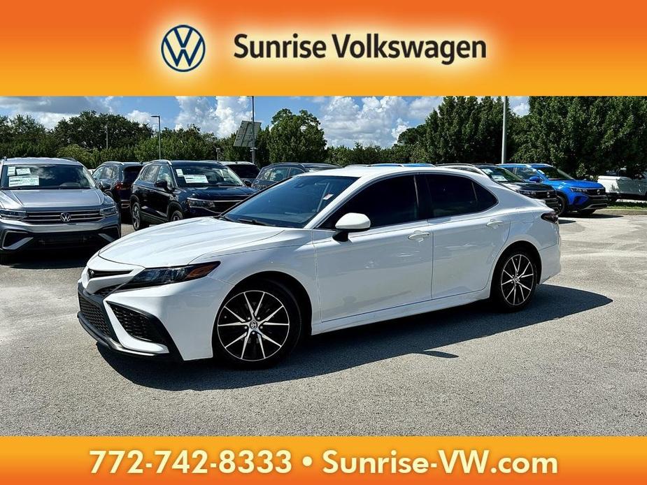 used 2021 Toyota Camry car, priced at $21,990