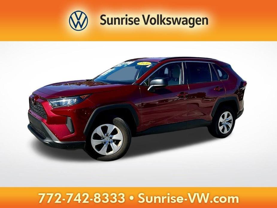 used 2021 Toyota RAV4 car, priced at $25,690