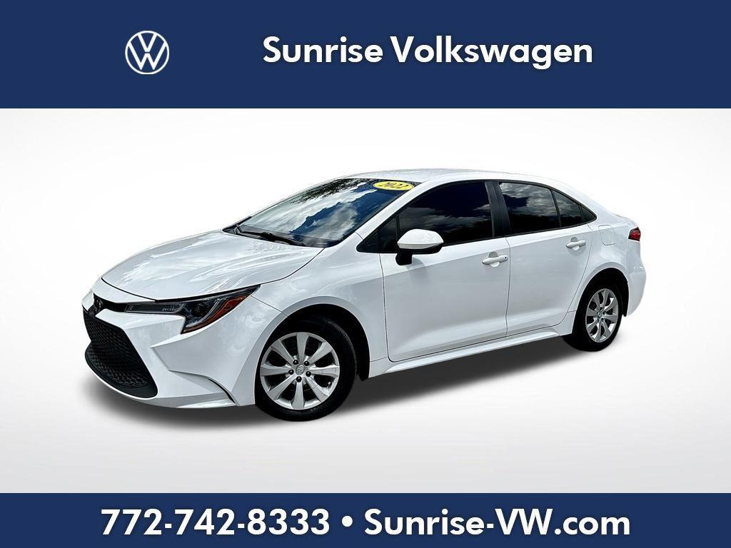 used 2022 Toyota Corolla car, priced at $16,417