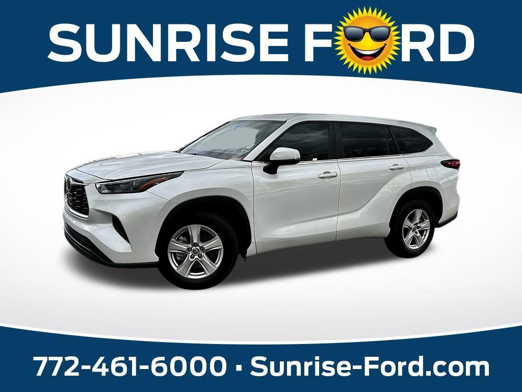 used 2023 Toyota Highlander car, priced at $31,432