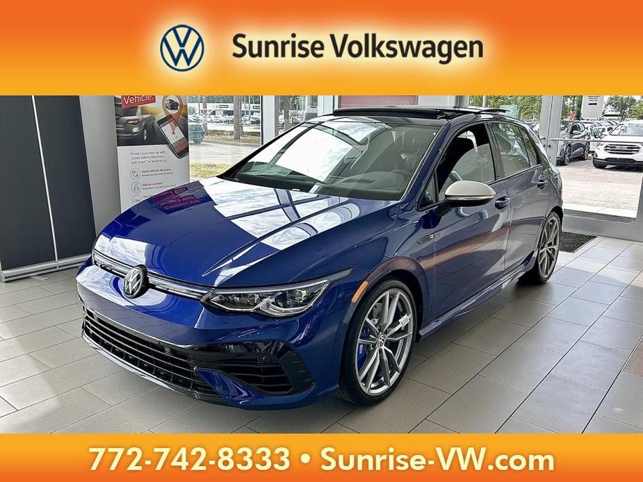 new 2024 Volkswagen Golf R car, priced at $53,641