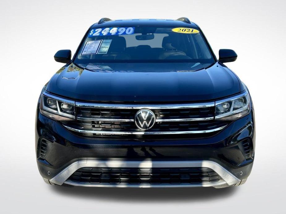 used 2021 Volkswagen Atlas car, priced at $24,490