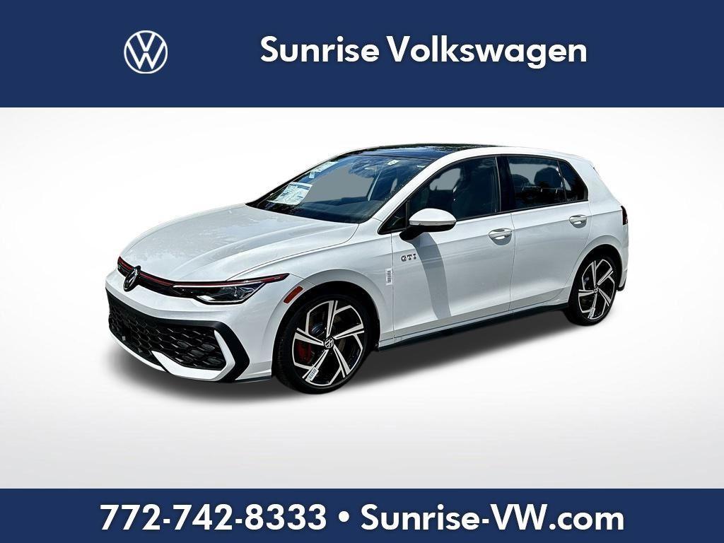 new 2025 Volkswagen Golf GTI car, priced at $38,155
