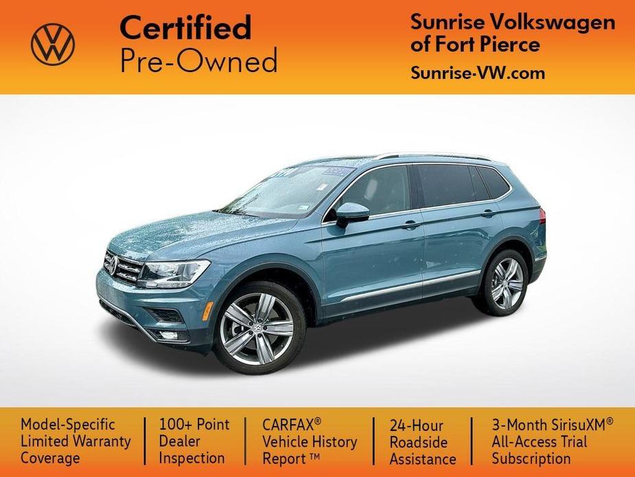 used 2021 Volkswagen Tiguan car, priced at $22,490