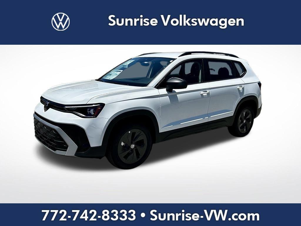new 2025 Volkswagen Taos car, priced at $24,251