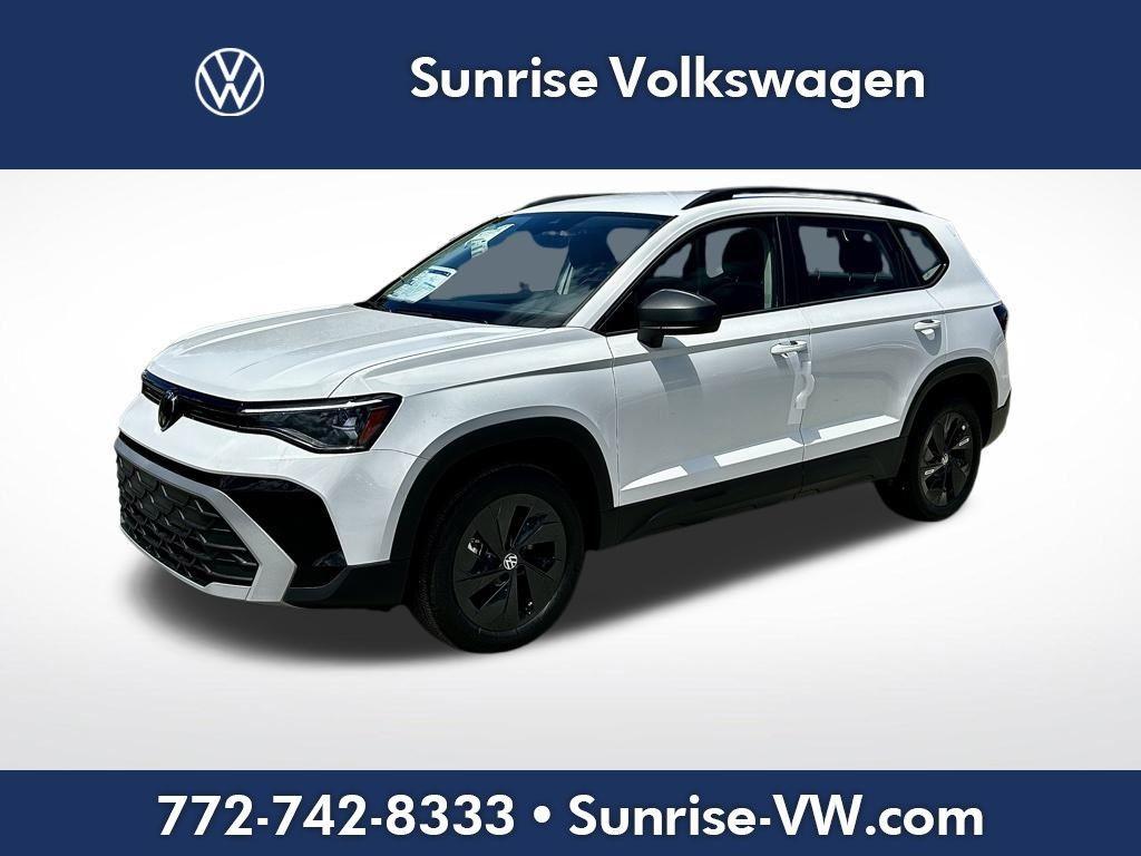 new 2025 Volkswagen Taos car, priced at $24,950