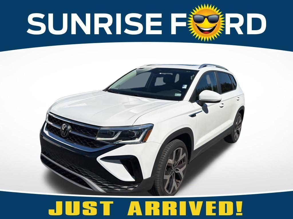 used 2023 Volkswagen Taos car, priced at $22,698