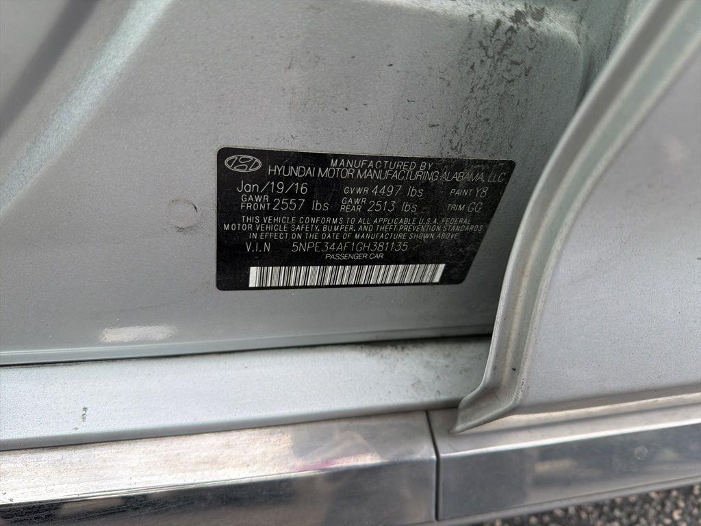 used 2016 Hyundai Sonata car, priced at $2,999