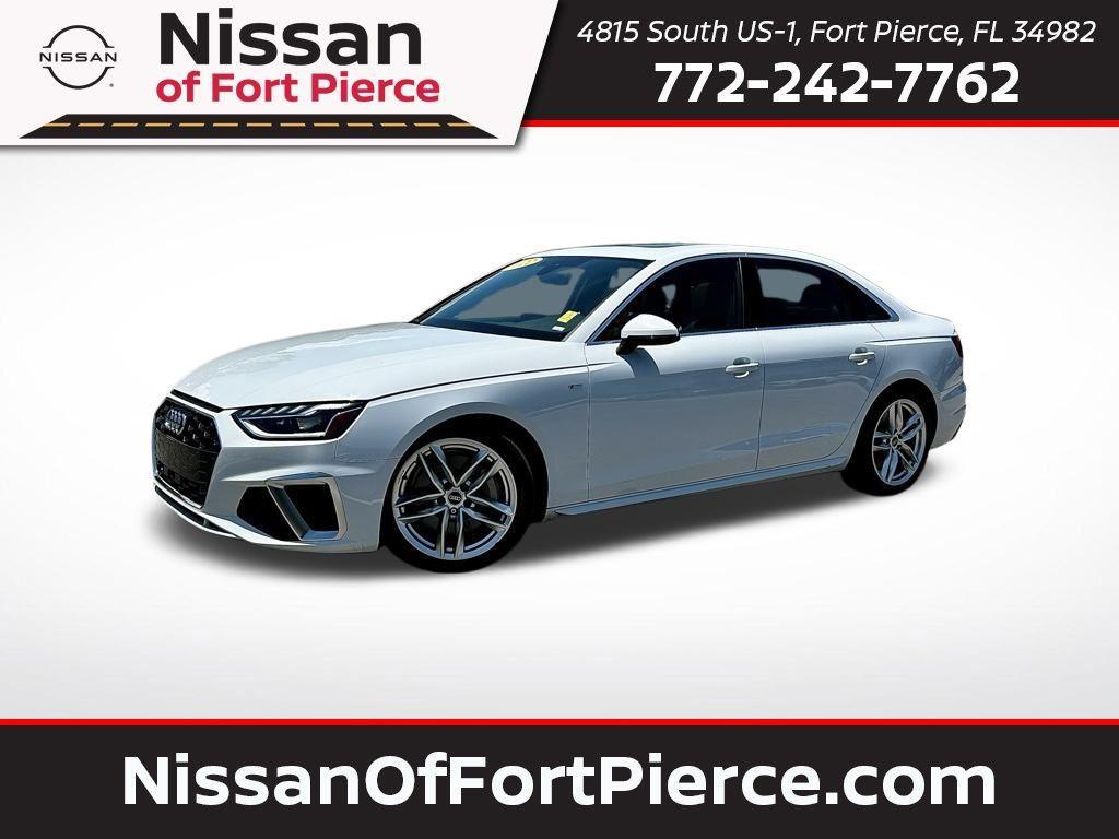 used 2022 Audi A4 car, priced at $24,600
