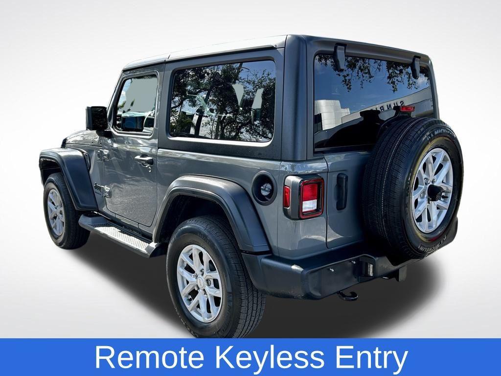 used 2023 Jeep Wrangler car, priced at $27,637