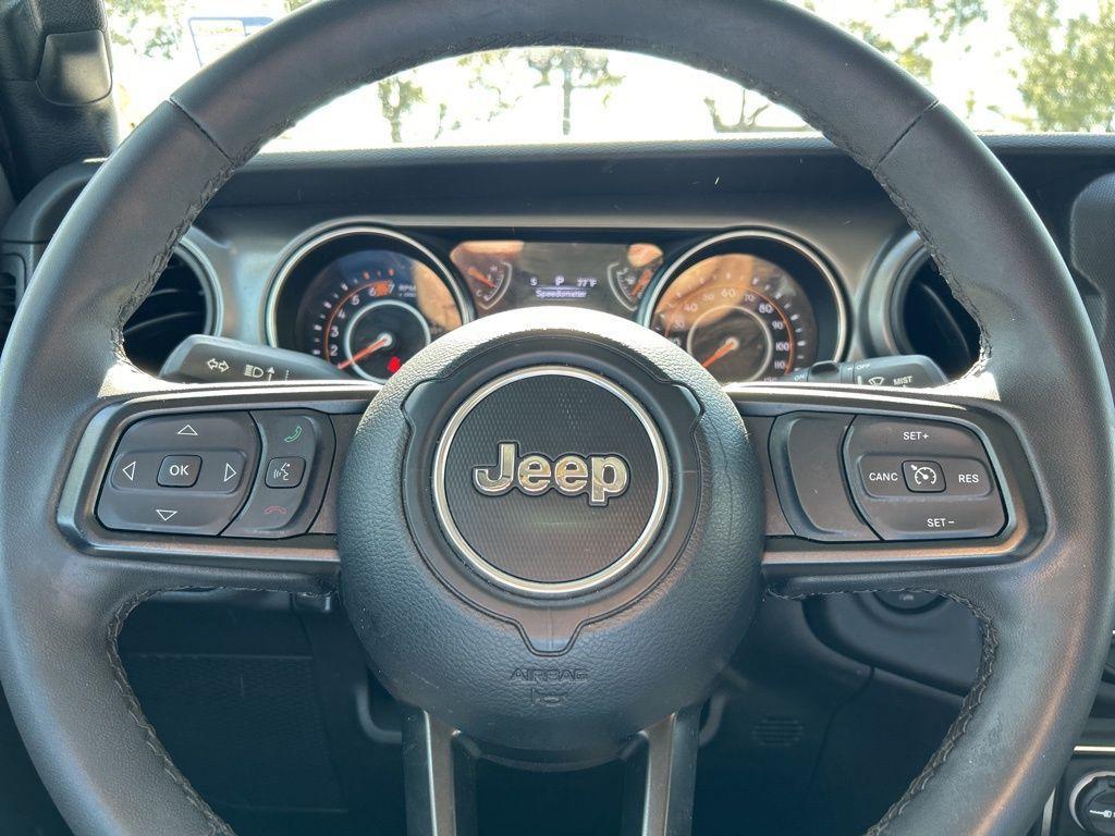 used 2023 Jeep Wrangler car, priced at $27,637