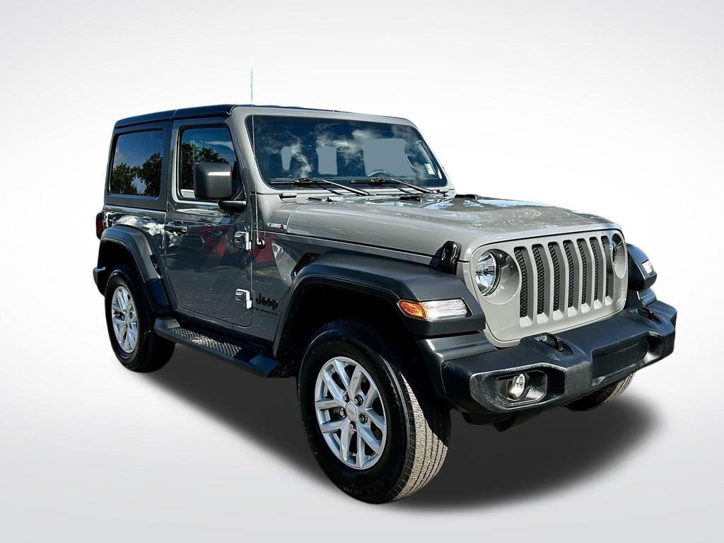 used 2023 Jeep Wrangler car, priced at $27,637