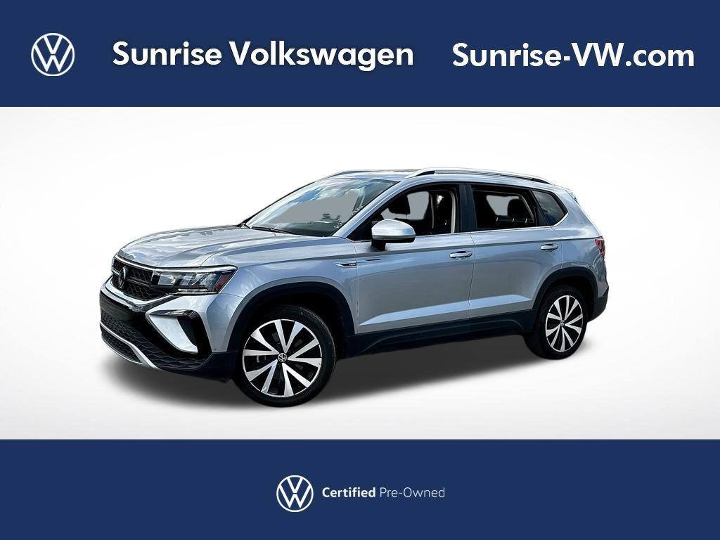 used 2024 Volkswagen Taos car, priced at $18,996