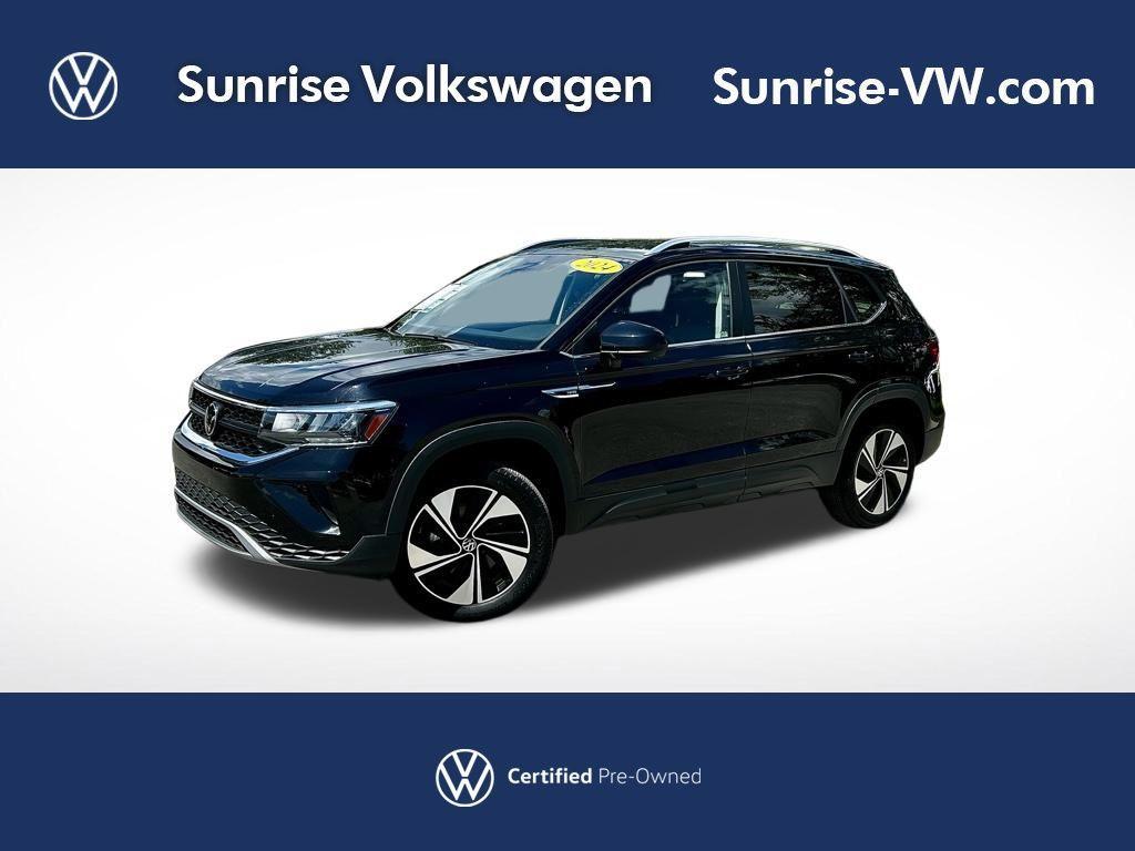 used 2024 Volkswagen Taos car, priced at $24,909