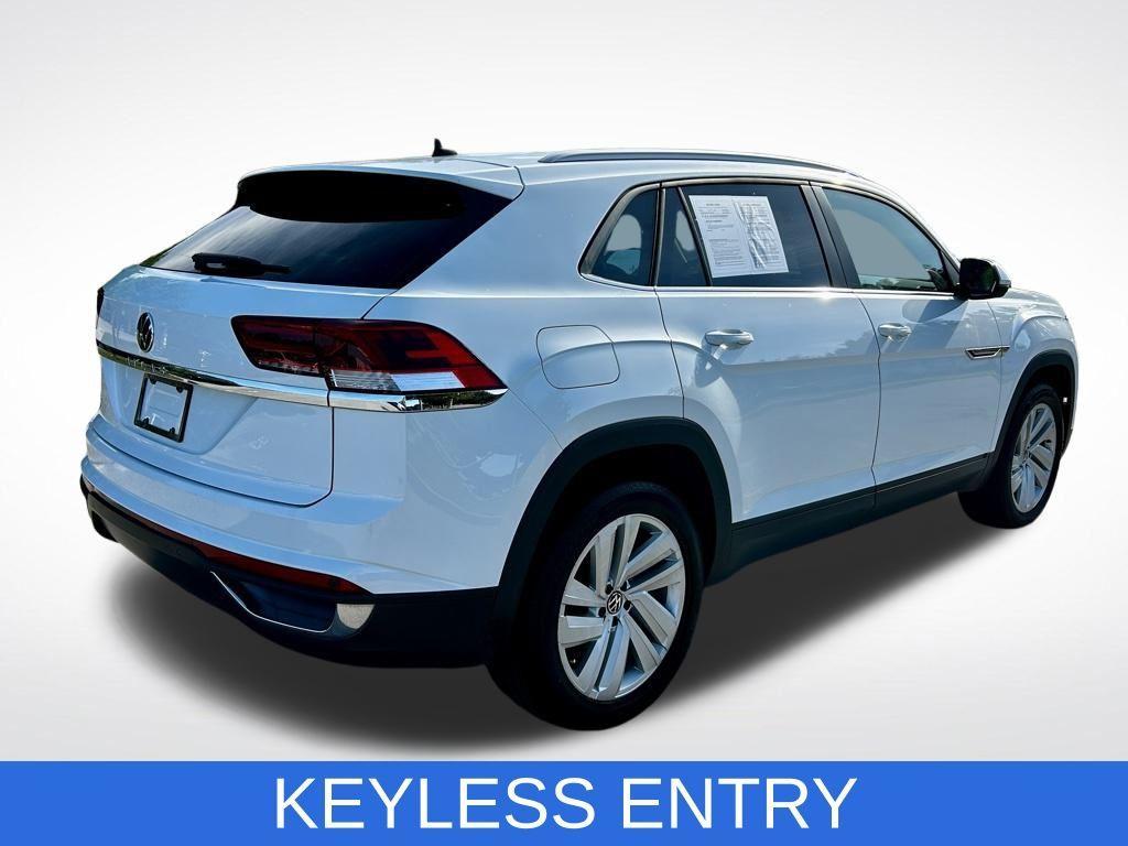 used 2021 Volkswagen Atlas Cross Sport car, priced at $17,497