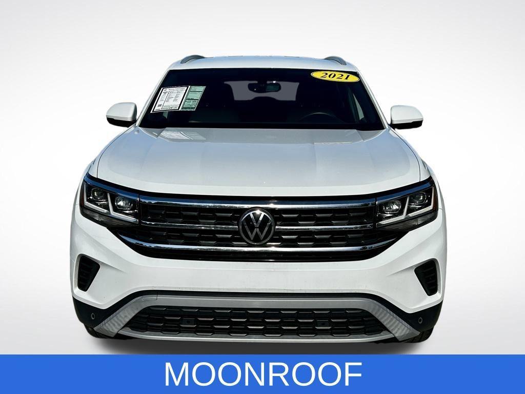 used 2021 Volkswagen Atlas Cross Sport car, priced at $17,497