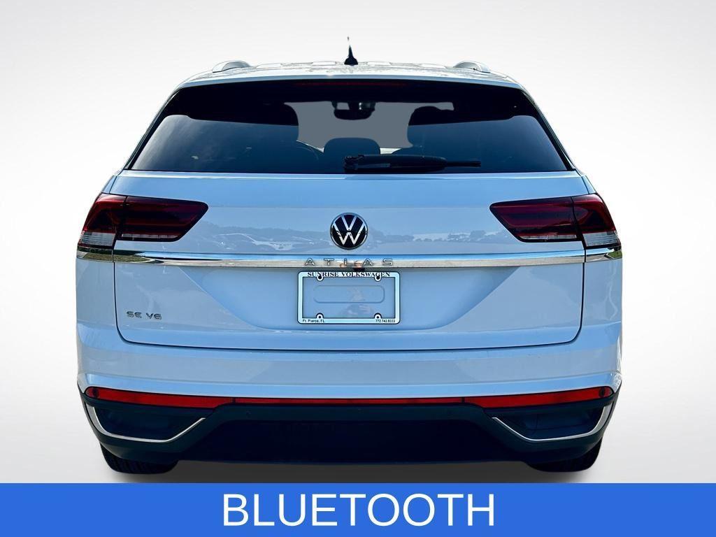 used 2021 Volkswagen Atlas Cross Sport car, priced at $17,497