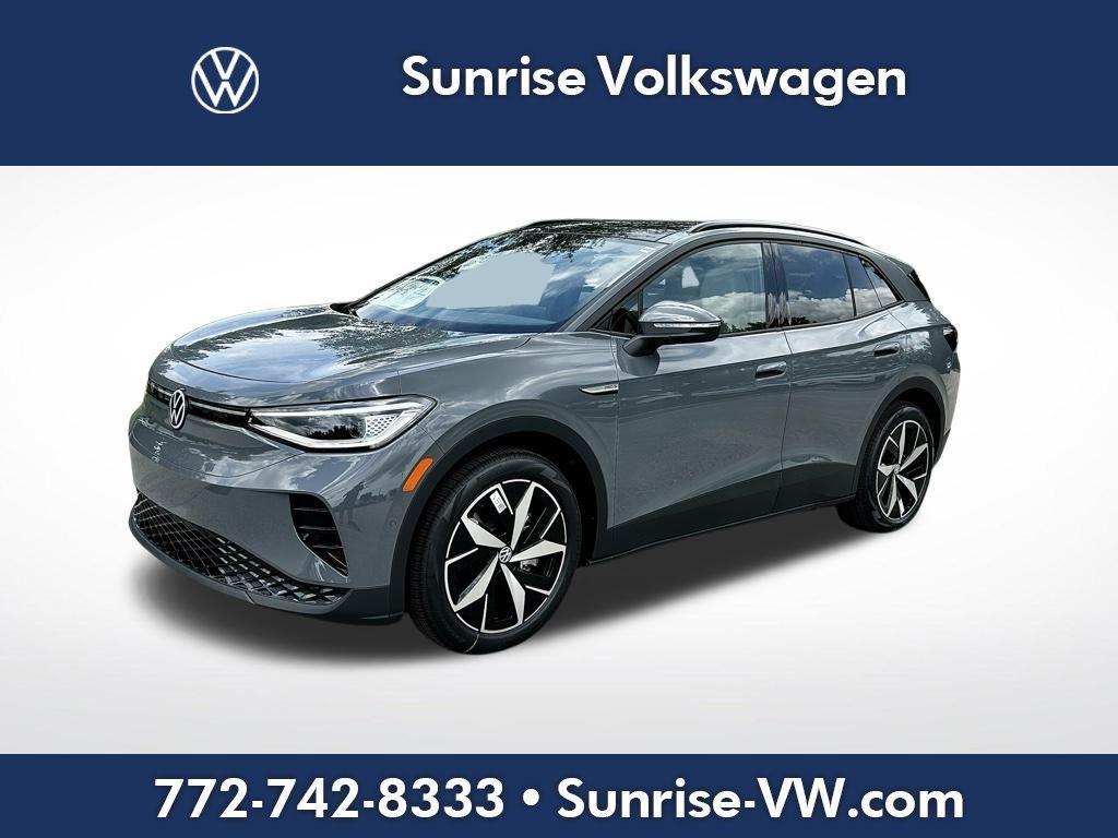 new 2025 Volkswagen ID.4 car, priced at $43,271