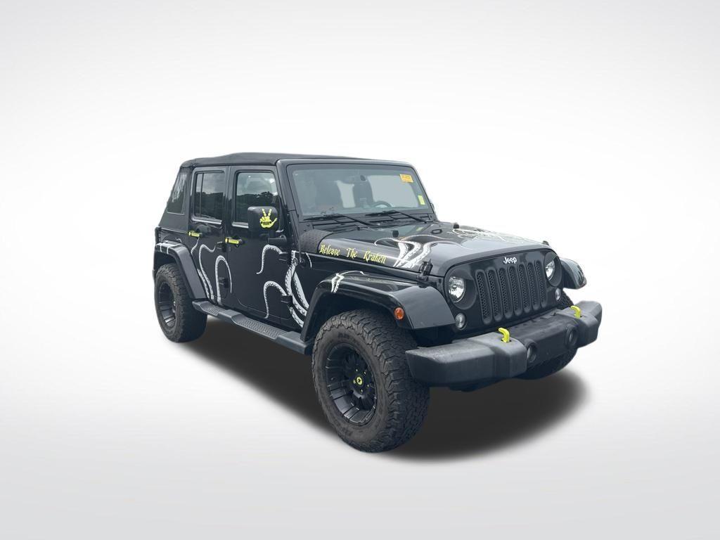 used 2015 Jeep Wrangler Unlimited car, priced at $17,256