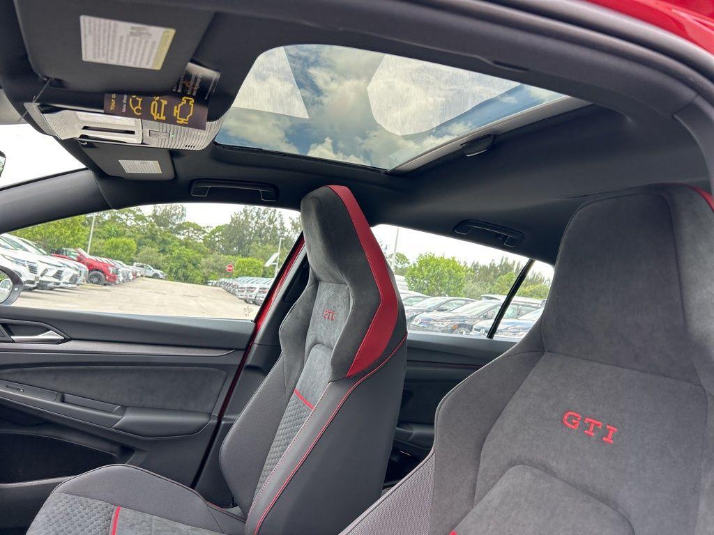 new 2025 Volkswagen Golf GTI car, priced at $36,925