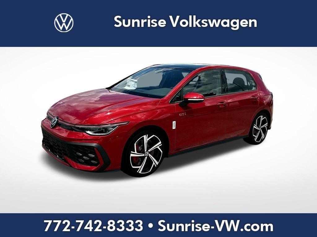 new 2025 Volkswagen Golf GTI car, priced at $36,925
