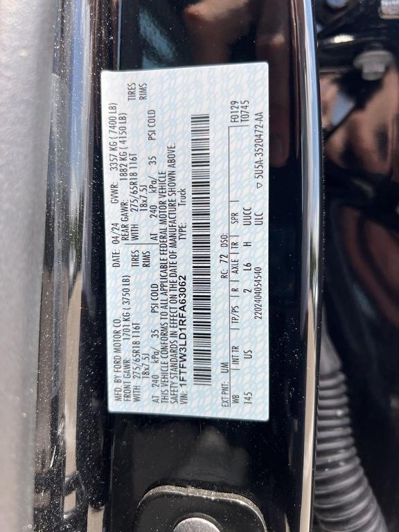 used 2024 Ford F-150 car, priced at $47,421