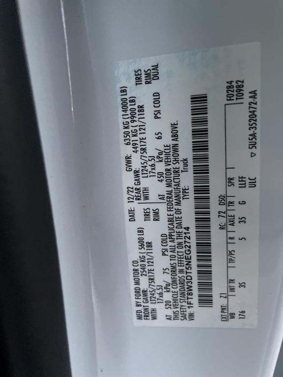 used 2022 Ford F-350 car, priced at $52,872