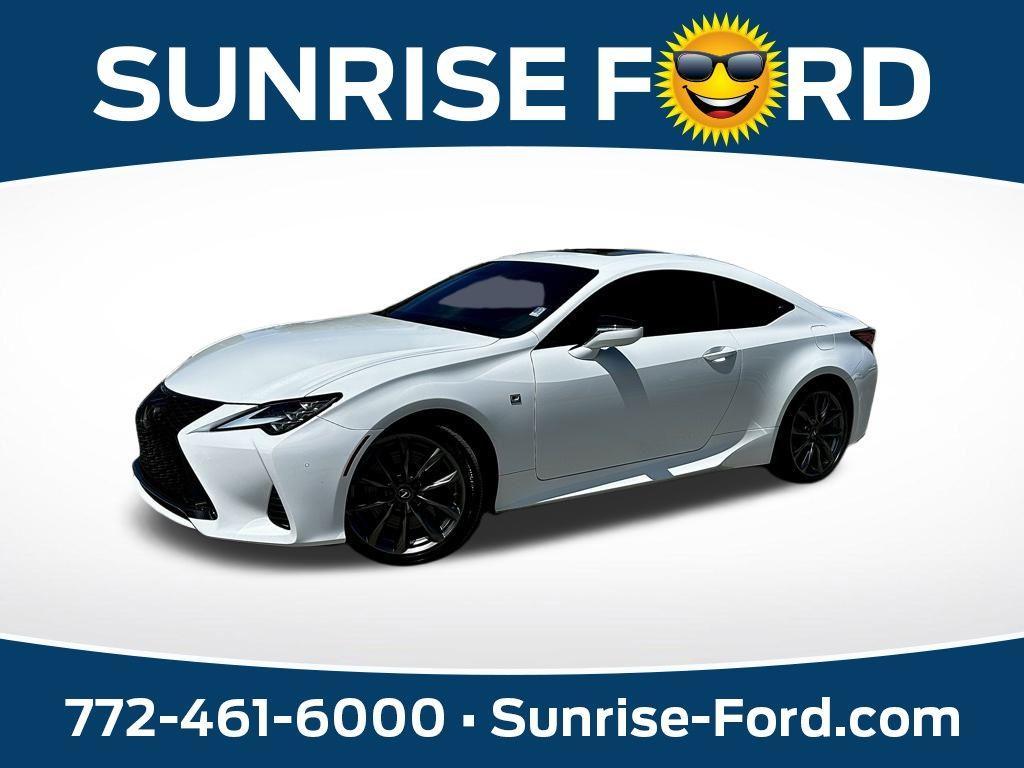 used 2021 Lexus RC 350 car, priced at $34,721