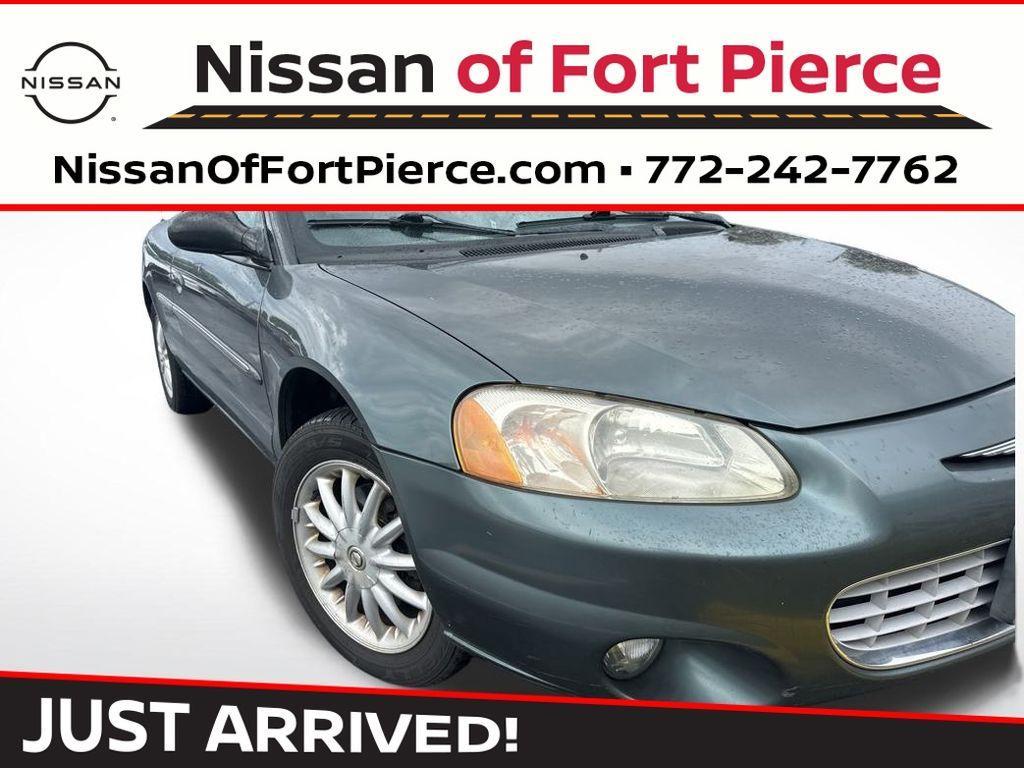 used 2002 Chrysler Sebring car, priced at $3,999
