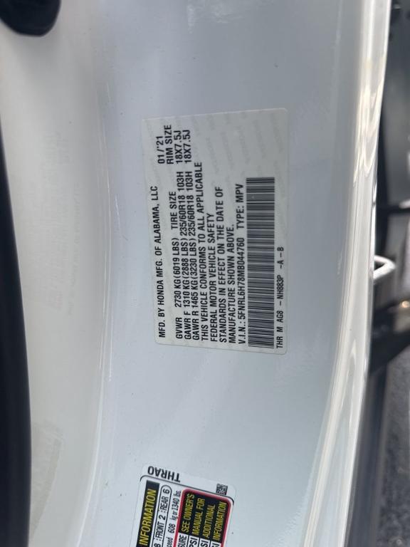 used 2021 Honda Odyssey car, priced at $29,503