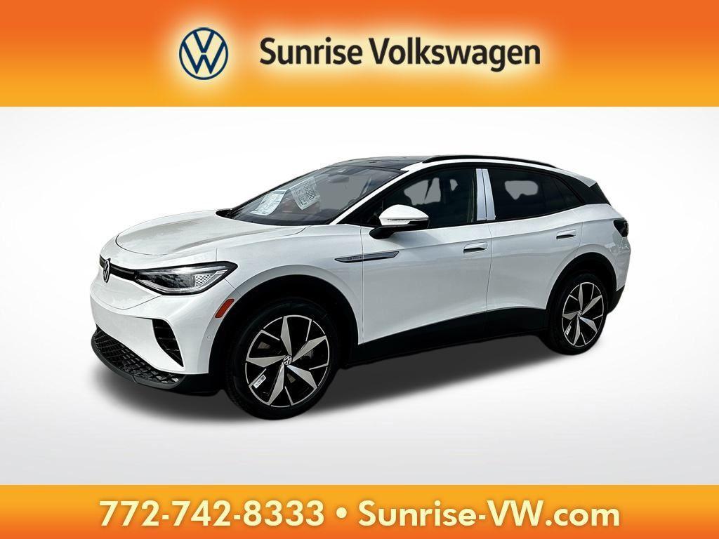 new 2025 Volkswagen ID.4 car, priced at $44,877