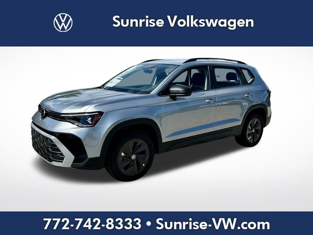 new 2025 Volkswagen Taos car, priced at $23,143