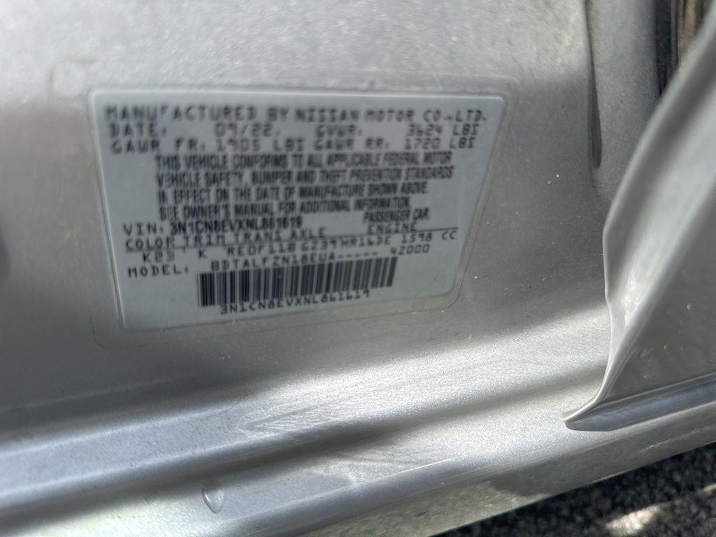 used 2022 Nissan Versa car, priced at $15,478