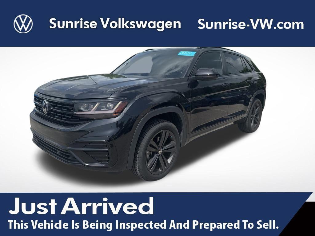 used 2022 Volkswagen Atlas Cross Sport car, priced at $30,199