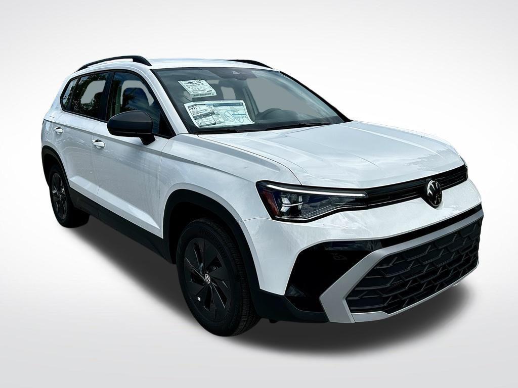new 2025 Volkswagen Taos car, priced at $22,454
