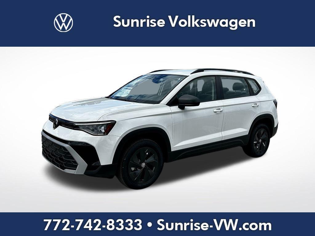 new 2025 Volkswagen Taos car, priced at $22,454