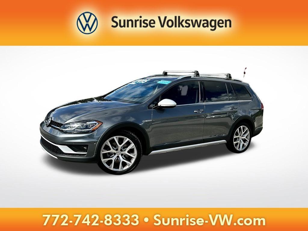 used 2019 Volkswagen Golf Alltrack car, priced at $23,491