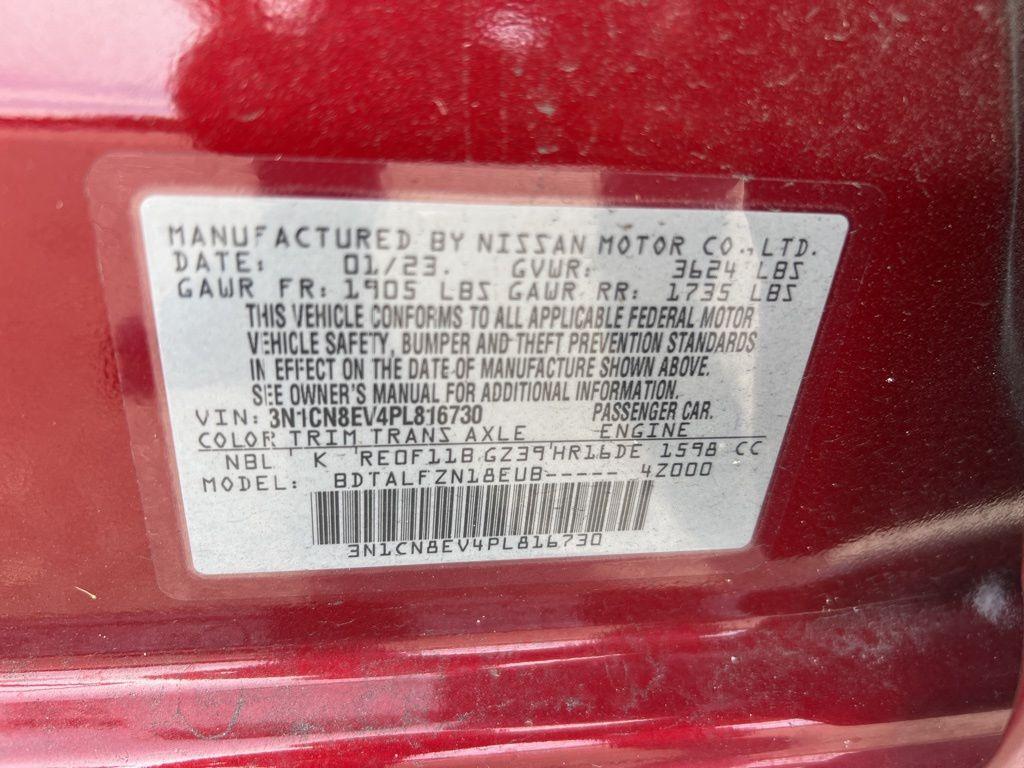 used 2023 Nissan Versa car, priced at $15,521